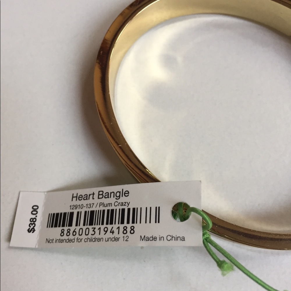 Vera Bradley Enamel Heart Bangle - Picture 5 of 7